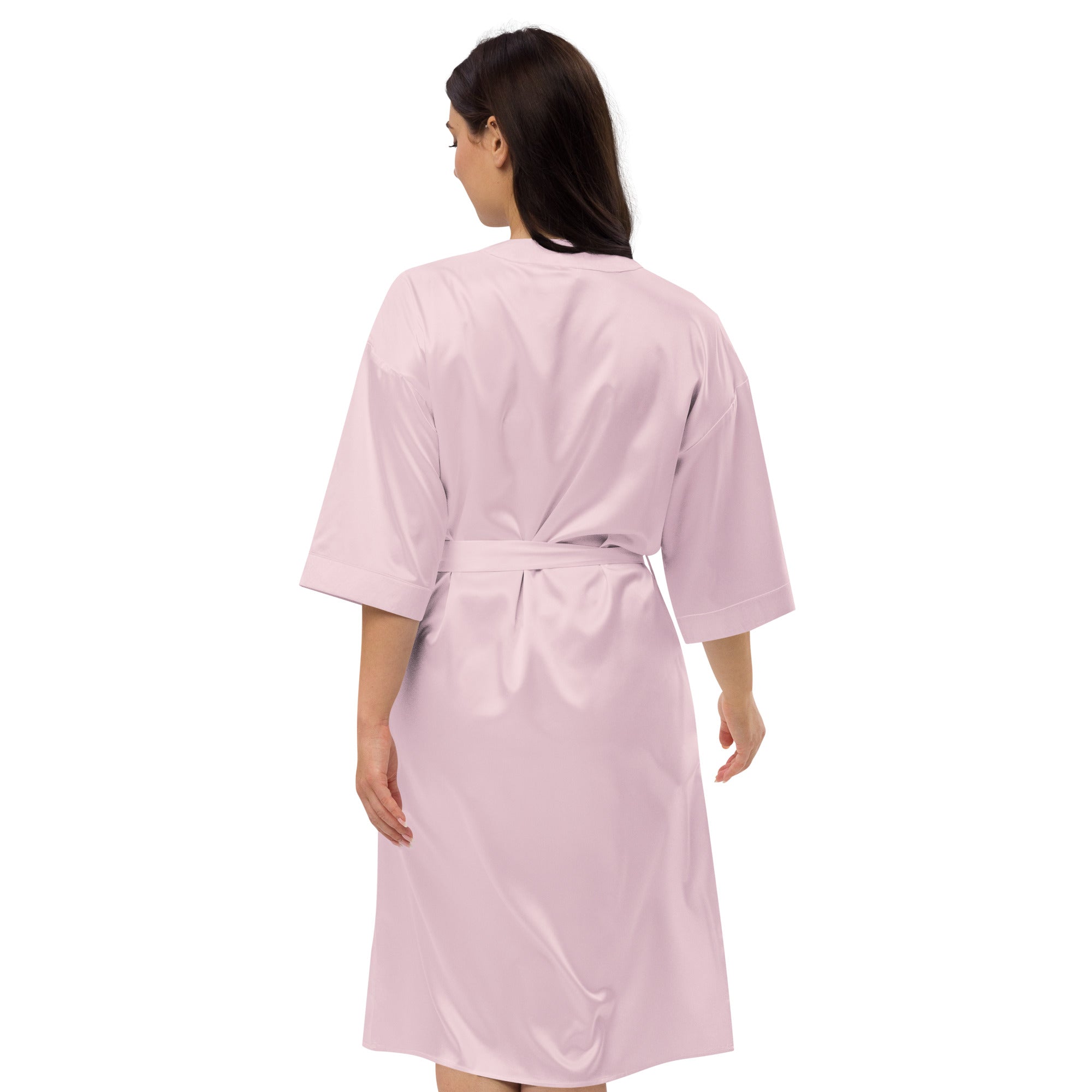Pink Bunny Women's Satin Robe