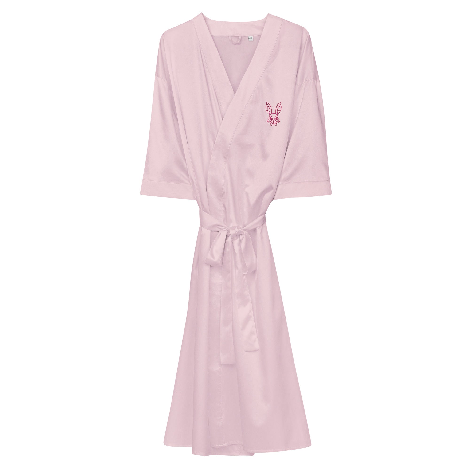 Pink Bunny Women's Satin Robe