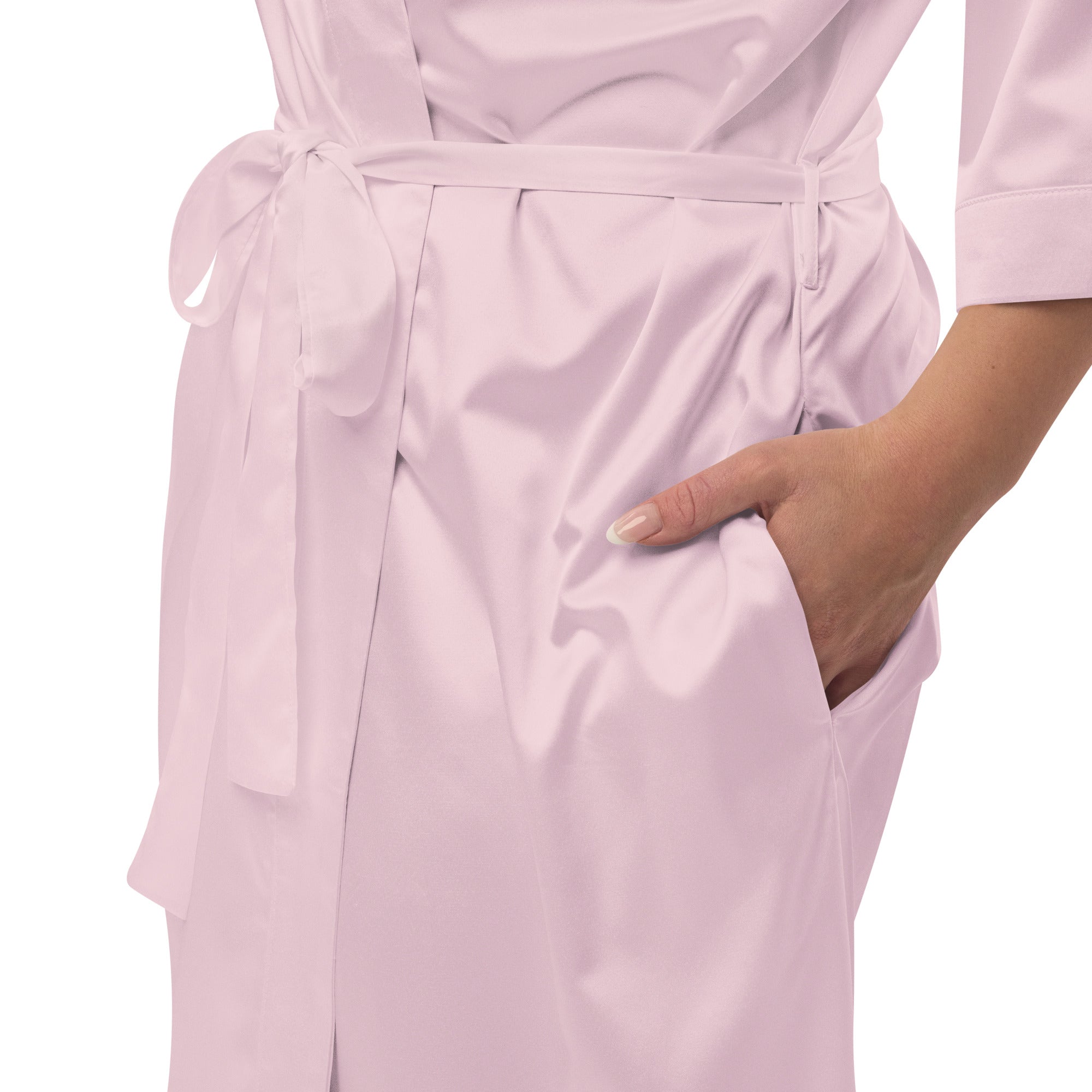 Pink Bunny Women's Satin Robe